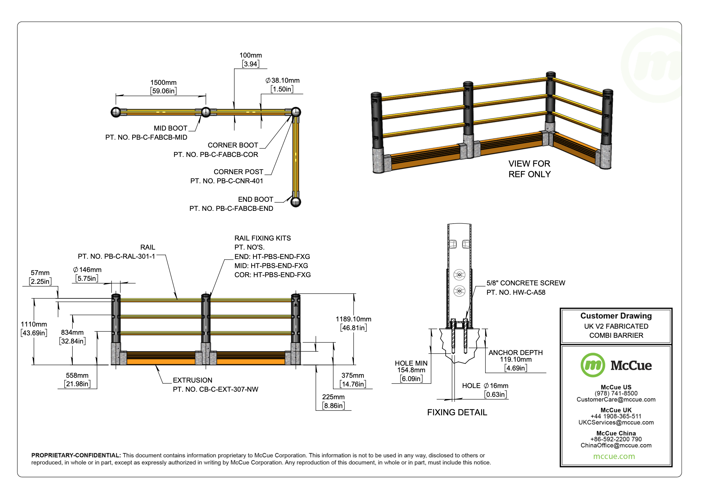 Pedestrian with CrashBarrier PLUS McCue